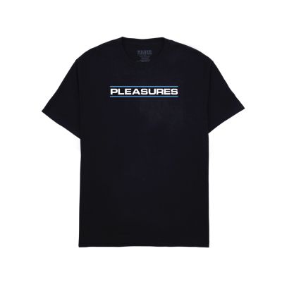 Pleasures Hackers T-Shirt Black - Negro - Camiseta de manga corta