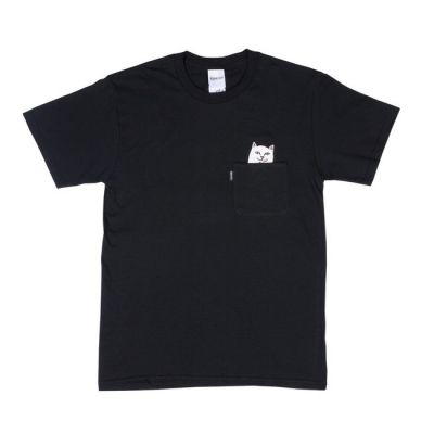 Rip N Dip Lord Nermal Pocket Tee Black - Negro - Camiseta de manga corta