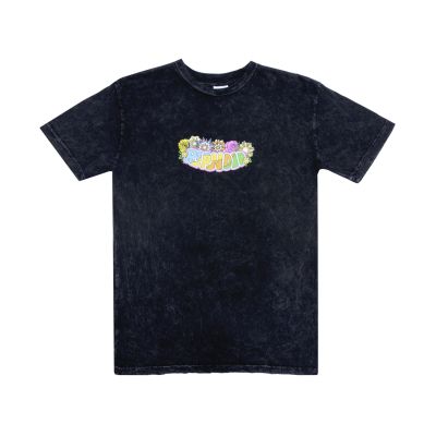 Rip N Dip Pretty Sad Tee Black Mineral Wash - Negro - Camiseta de manga corta