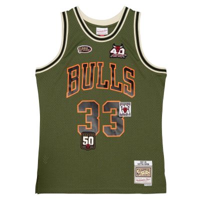 Mitchell & Ness Flight Scottie Pippen Chicago Bulls Swingman Jersey - Verde - Jersey
