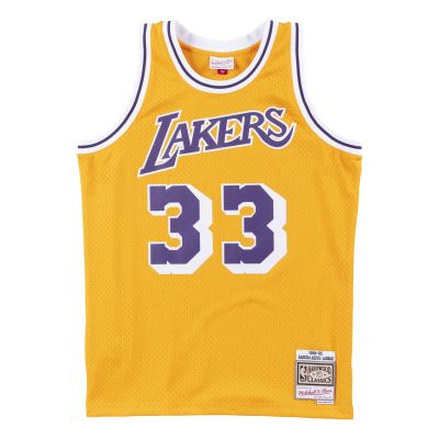 Mitchell & Ness NBA Swingman Jersey Los Angeles Lakers Kareem Abdul Jabbar - Amarillo - Jersey