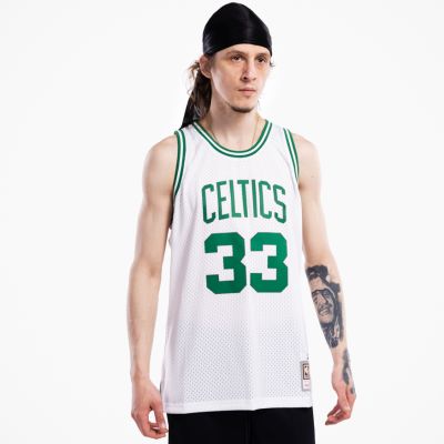 Mitchell & Ness Swingman Jersey Boston Celtics Larry Bird White - Blanco - Jersey Mitchell & Ness Swingman Jersey Boston Celtics Larry Bird White - Blanco - Jersey