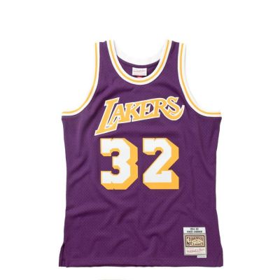 Mitchell & Ness NBA Swingman Jersey Los Angeles Lakers Magic Johnson Purple - Morado - Jersey