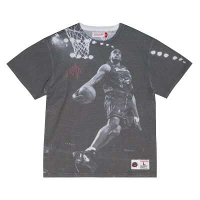 Mitchell & Ness NBA Vince Carter Above The Rim Sublimated S/S Tee - Gris - Camiseta de manga corta
