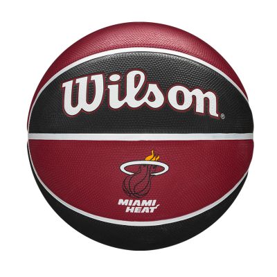 Wilson NBA Team Tribute Basketball Miami Heat - Negro - Bola