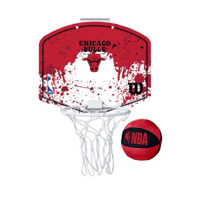 Wilson NBA Team Mini Hoop Chicago Bulls - Rojo - Accesorios