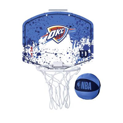 Wilson NBA Team Mini Hoop Oklahoma City Thunder - Azul - Accesorios
