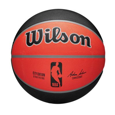 Wilson 2023 NBA Team City Edition Detroit Pistons Size 7 - Naranja - Bola